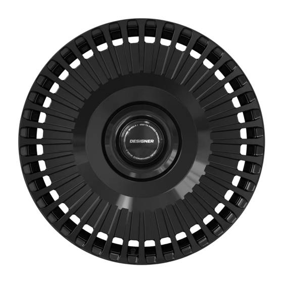DESIGNER LX-03 Gloss Black forged wheel