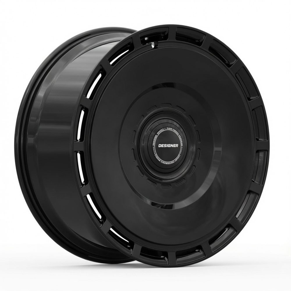 DESIGNER LX-07 forged wheel in Gloss Black finish